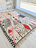 Tapis Berbère Coloré n°1273 — Pièce Unique