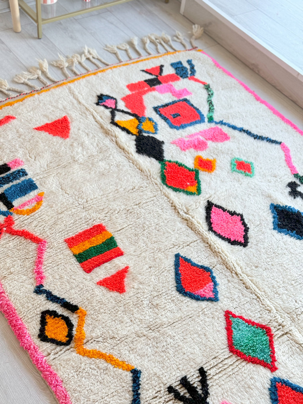 Tapis Berbère Coloré n°1391 — Pièce Unique