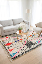 Tapis Berbère Coloré n°1273 — Pièce Unique