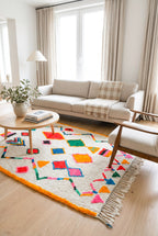 Tapis Berbère Coloré n°1416 — Pièce Unique