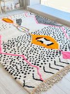 Tapis Berbère Coloré n°1034 — Pièce Unique