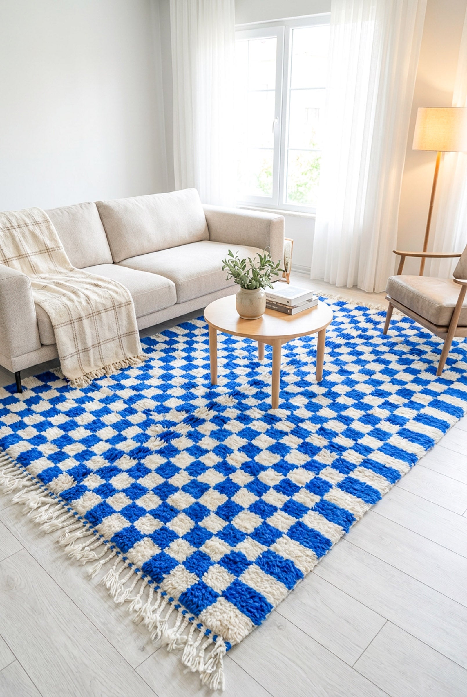 Tapis Berbère Coloré n°950 — Pièce Unique