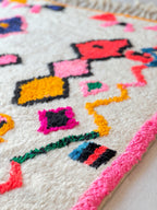 Tapis Berbère Coloré n°1391 — Pièce Unique