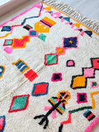 Tapis Berbère Coloré n°1391 — Pièce Unique
