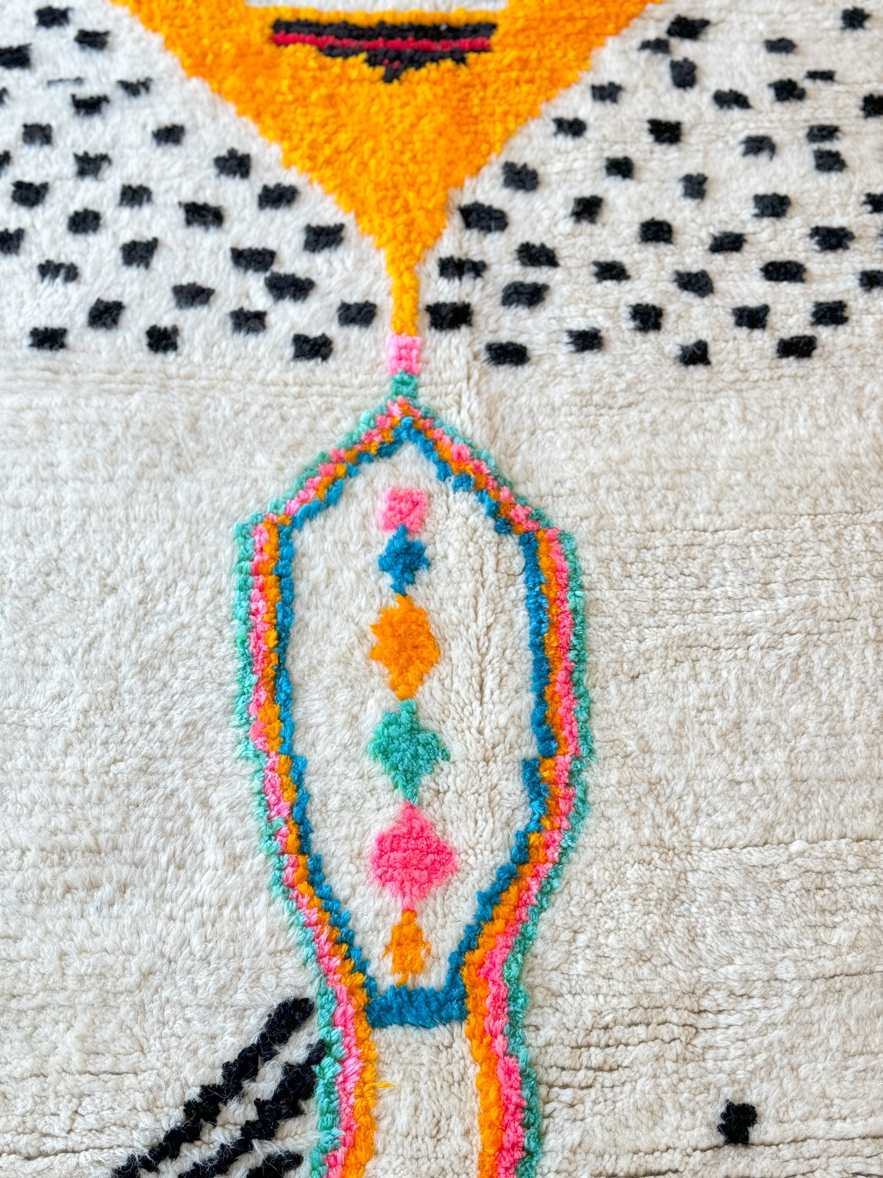 Tapis Berbère Coloré n°1034 — Pièce Unique