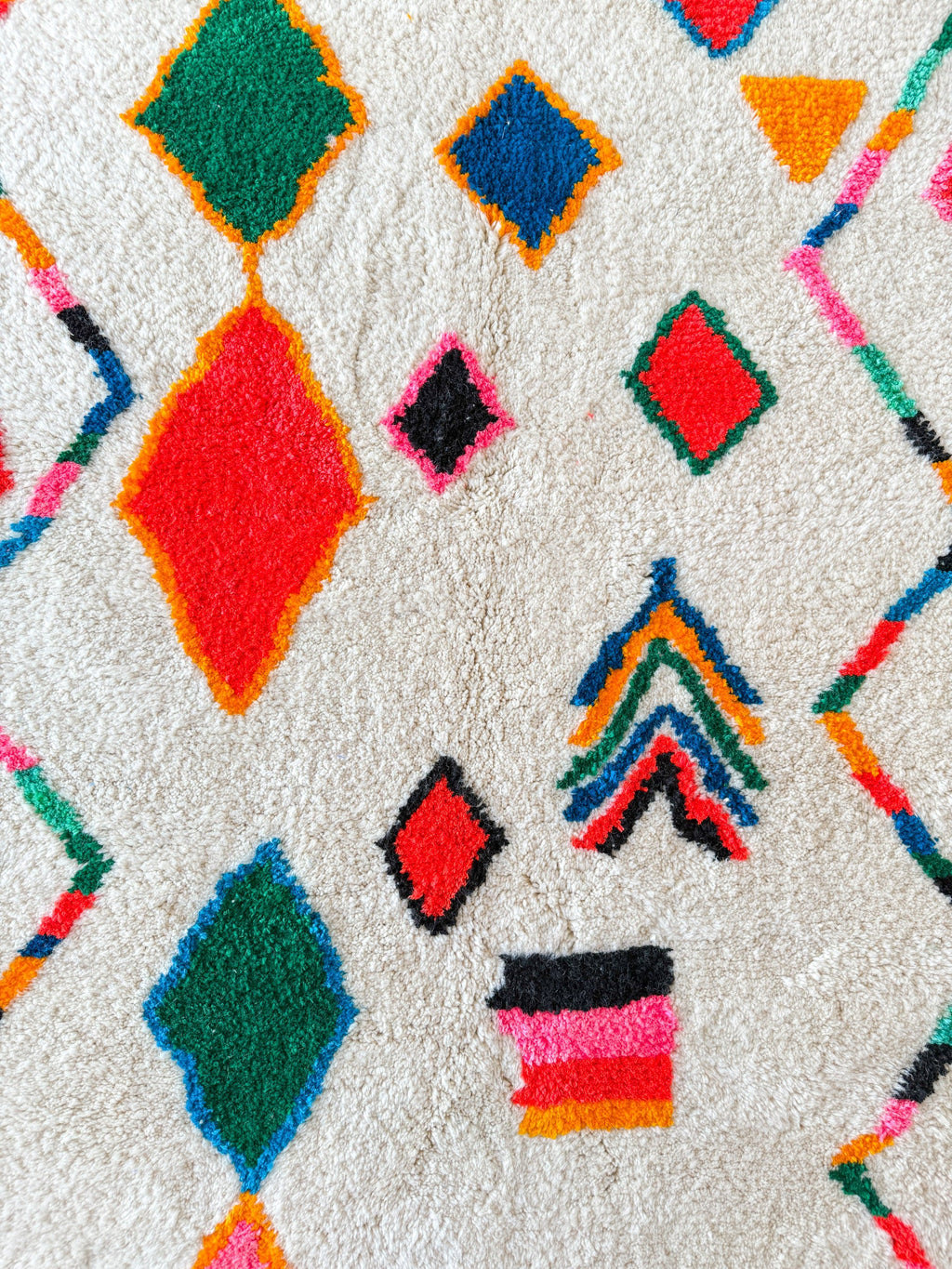 Tapis Berbère Coloré n°1416 — Pièce Unique