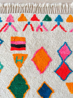 Tapis Berbère Coloré n°1416 — Pièce Unique