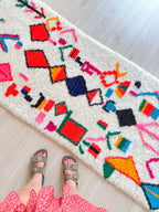Tapis Berbère Coloré n°814 — Pièce Unique