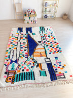 Tapis Berbère Coloré n°1307 — Pièce Unique