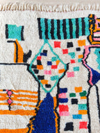 Tapis Berbère Coloré n°1307 — Pièce Unique