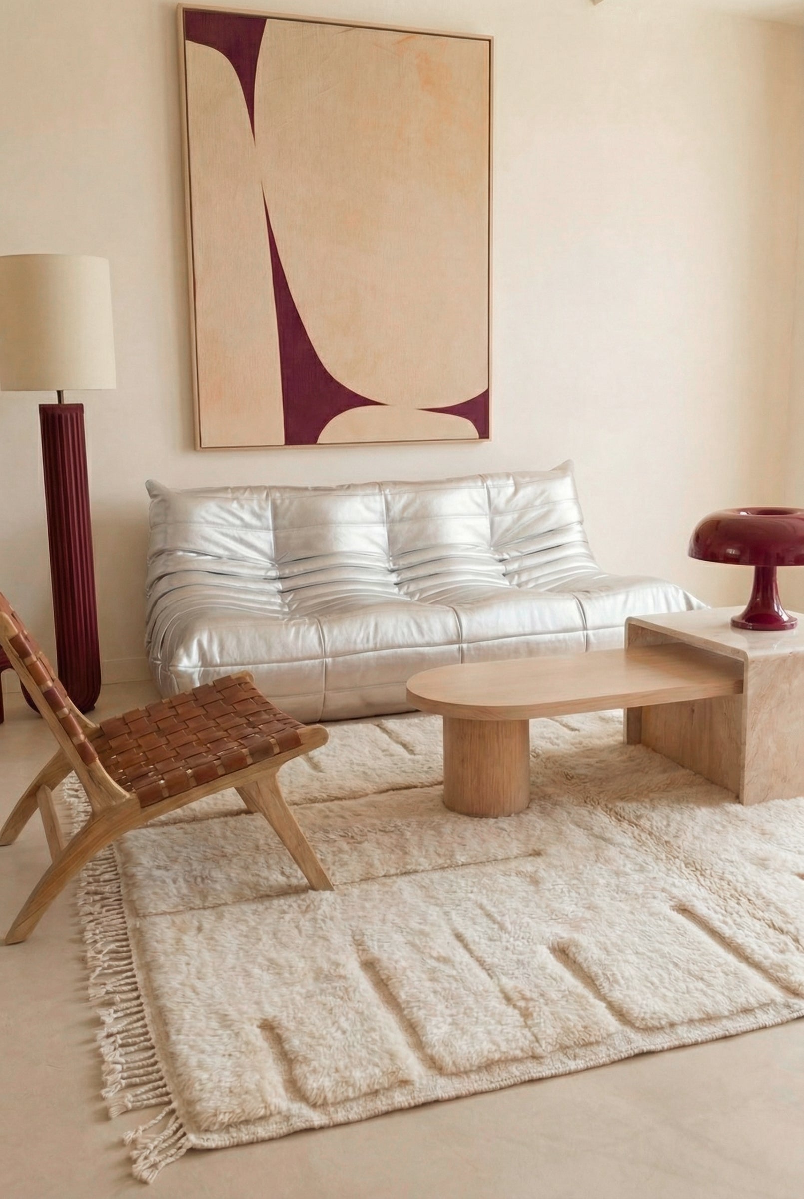 Tapis Béni Ouarain n°963 — Pièce Unique
