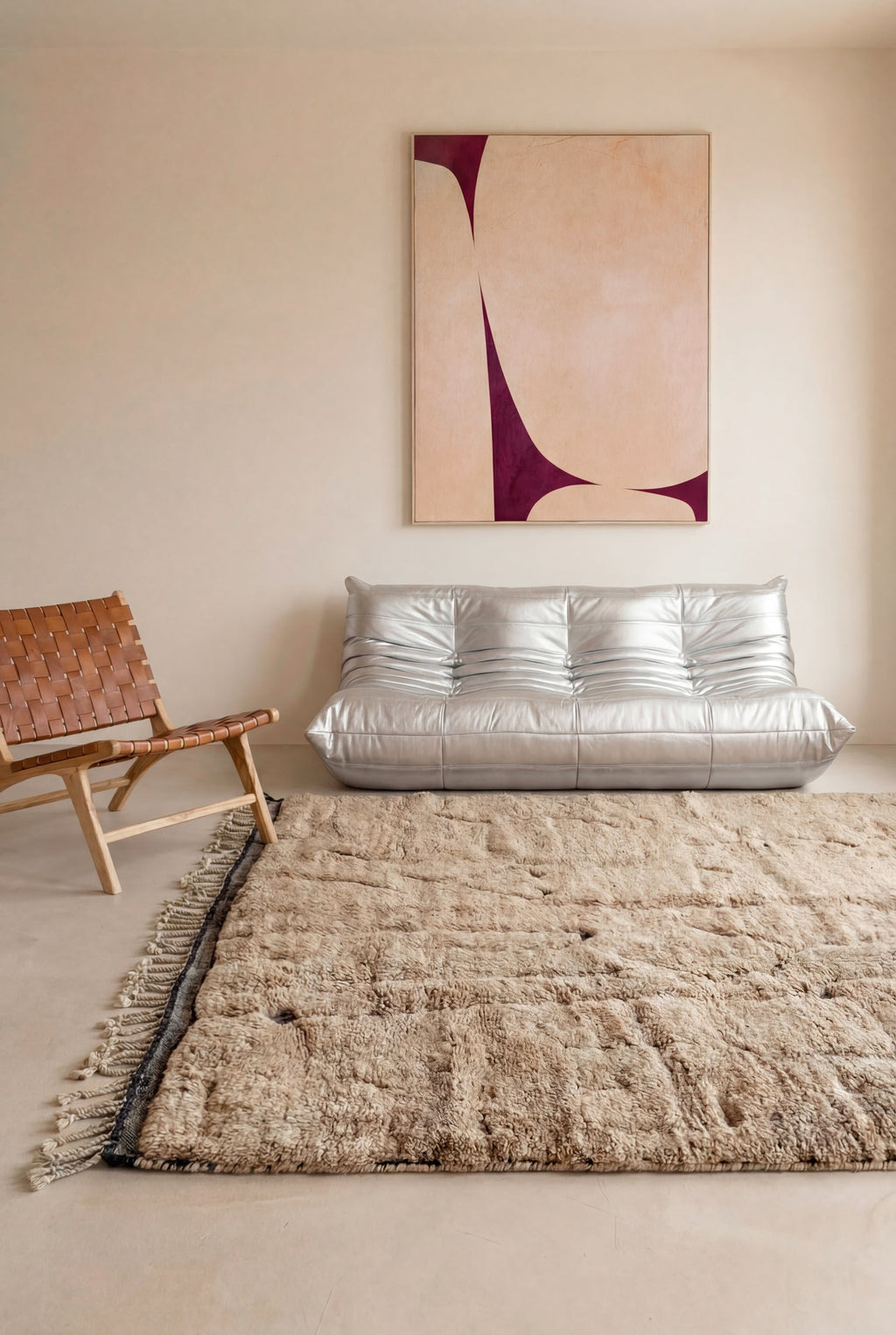 Tapis Béni Ouarain n°835 — Pièce Unique