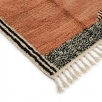 Tapis M'irt Terre Cuite — Motifs Graphiques