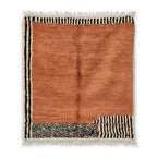 Tapis M'irt Terre Cuite — Motifs Graphiques