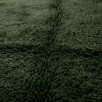 Tapis Vert Forêt Beni M'Guild — Motifs Beiges